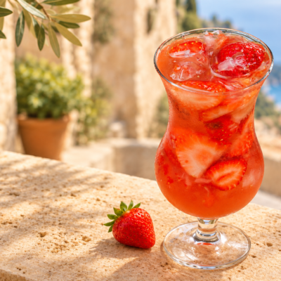 CAIPIRINHA DE MORANGO – ÈZE CAIPIRINHA DE MORANGO - ÈZE